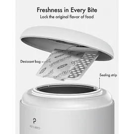 PETLIBRO PL-AF006-93W GRANARY DUAL FOOD TRAY 5L Weiß Futterautomat