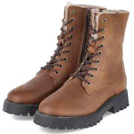 Fräulein Frida Schnürstiefel in brown | Gr.: 38