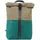 7clouds Rolltop-Rucksack Kira 7.1, in green-camel | Gr.: onesize