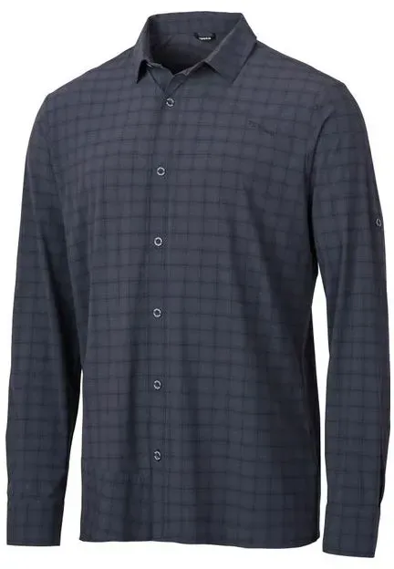 Ternua Athym LS ST M whales grey/black (5780) XXL