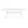 BIZZOTTO Ivrea Gartentisch 213 x 107 x 73 cm Weiß