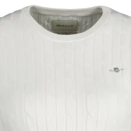 GANT Stretch Cotton Cable Weiß L