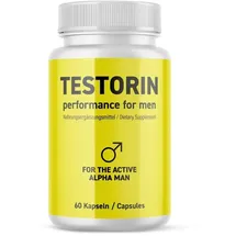 MayProducts Testorin - Testo Booster Kapseln für den aktiven Alpha-Mann | 60 Kapseln