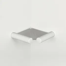 pba 01 Eckablage aus Glas, Nylon Halterungen, 190x190mm