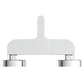 Eisl DIZIANI Duscharmatur Weiß-Chrom