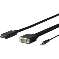 Vivolink Videokabel-Adapter m HDMI Typ A (Standard) VGA (D-Sub)