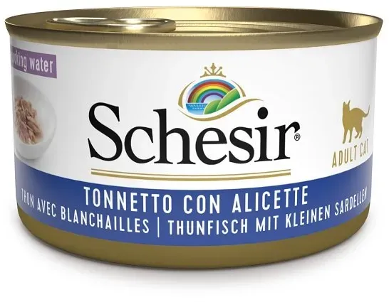 SCHESIR Thunfisch mit gebratenem Fisch und Reis 85g