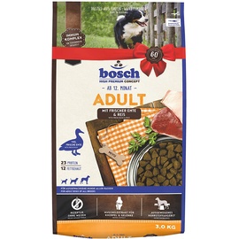 Bosch Tiernahrung Adult mit Ente & Reis 3 kg
