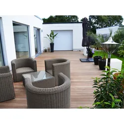Cumaru Terrassendielen, 21x120 mm, KD, glatt/glatt