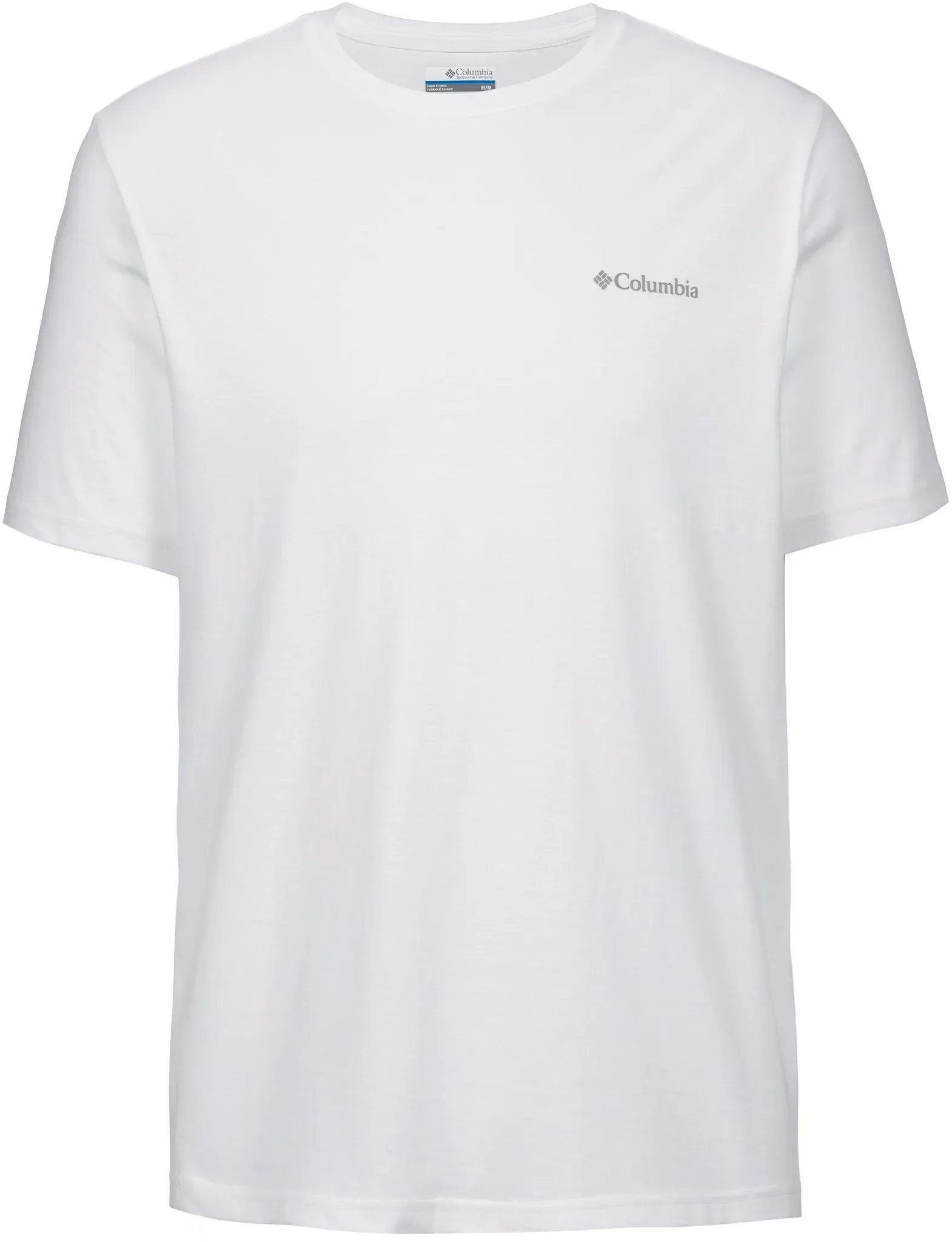 Columbia T-Shirt Herren in white, Größe L - weiß