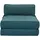 miliboo Schlafsessel Katy Polyester 1-Sitzer 80 x 90 x 90 cm Blau