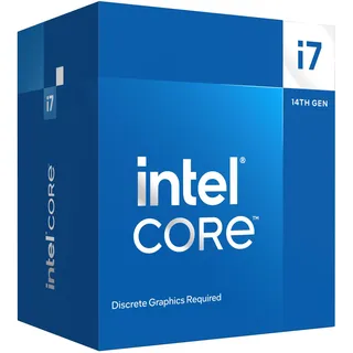 Intel Core i7-14700F 20-Kern CPU, Sockel 1700, Boxed (ohne Kühler)