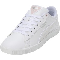 Puma Vikky V3 Winter Wonderland Sneaker, White Galaxy pink Silver, 38.5 EU