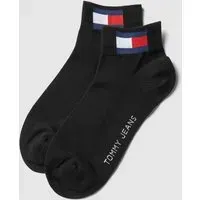 Sneakersocken mit Logo-Print im 2er-Pack, Black, 43/46
