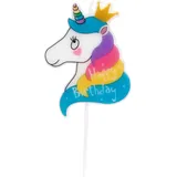 IDENA Partykerze Einhorn