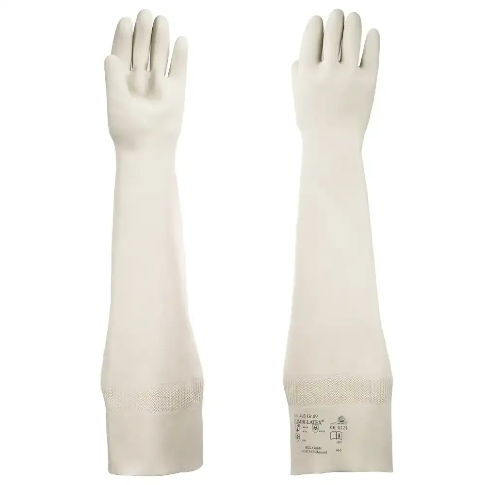 Latex-Chemikalien-Handschuhe 60cm "COMBI LATEX" 403 - 11 (XXL)