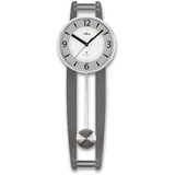 Atlanta Wanduhr Atlanta 5106/19 Pendeluhr Funk silber silberfarben