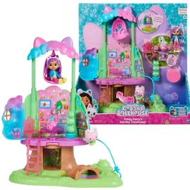 Spin Master Gabby's Dollhouse Kitty Fees Garten Spielset Baumhaus 36 cm