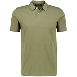 Marc O'Polo Poloshirt Herren Poloshirt Shaped Fit (1-tlg) grün L