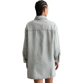 Marc O'Polo Jeanskleid Midi Unifarben Grau 32