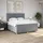 vidaXL Boxspringbett 180 x 200 cm Hellgrau