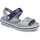 Crocs Kids Crocband Sandalen Light Grey/Navy 19,5