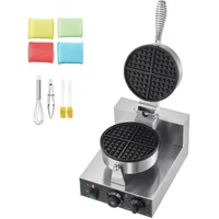 Uimoso Elektrisches Waffeleisen 1230W Waffelautomat für Belgische Waffeln