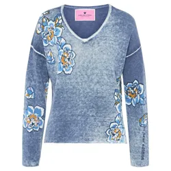 Le pull  LIEBLINGSSTÜCK bleu