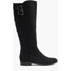 Weitschaftstiefel - Damen - schwarz - 40W