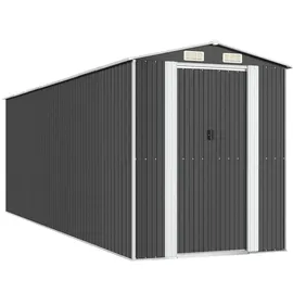 vidaXL Geräteschuppen 1,92 x 6,06 x 2,23 m anthrazit