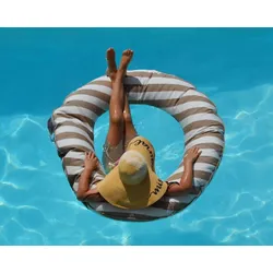 chillisy Schwimmring Swimmy, Farbe: grau gestreift