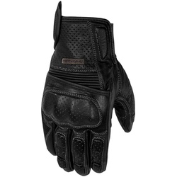 Rusty Stitches Zeke Motorrad Handschuhe, schwarz, Größe 2XL für Männer