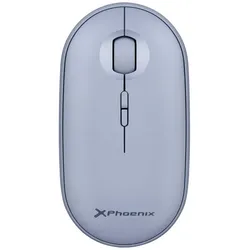 PHOENIX TECHNOLOGIES Phoenix Rebble Raton Inalambrico Bluetooth O 24 Ghz Con Receptor Usb Clic Silencioso Para Porttil Notebook Pc Chomebook Mac