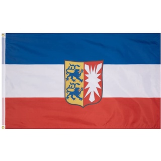 Schleswig-Holstein MUWO "Deutschland" Flagge 90x150cm-Größe:Einheitsgröße