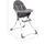 vidaXL Baby-Hochstuhl grau/weiß
