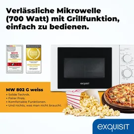 Exquisit MW 802 G weiß