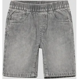 s.Oliver Loose Fit Pull on Jeansshorts aus reiner Baumwolle, Mittelgrau, 134