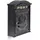Relaxdays Antik Gold/Schwarz inkl. Zeitungsfach