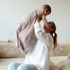 EMMA & NOAH Ganzjahresschlafsack Essential 1.0 TOG, rot, 60