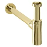 Herzbach Living Geruchsverschluss rund PVD Gold,