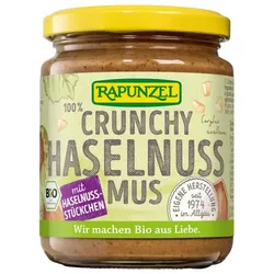 Rapunzel Haselnussmus Crunchy bio