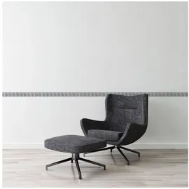 ascreation A.S. Création selbstklebende Bordüre Only Borders Borte 5,00 m x 0,05 m grau schwarz weiß Made in Germany 936461 93646-1