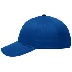 Basecap Brushed "MB6212" 6-Panel-Sandwich - royal/white