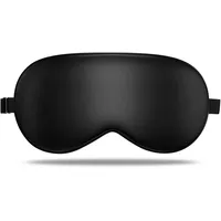 Maulbeerseide Schlafmaske Augenbinde mit elastischem Band Stirnband, weiche Augenabdeckung für Nachtschlafen, Reisen, Nickerchen