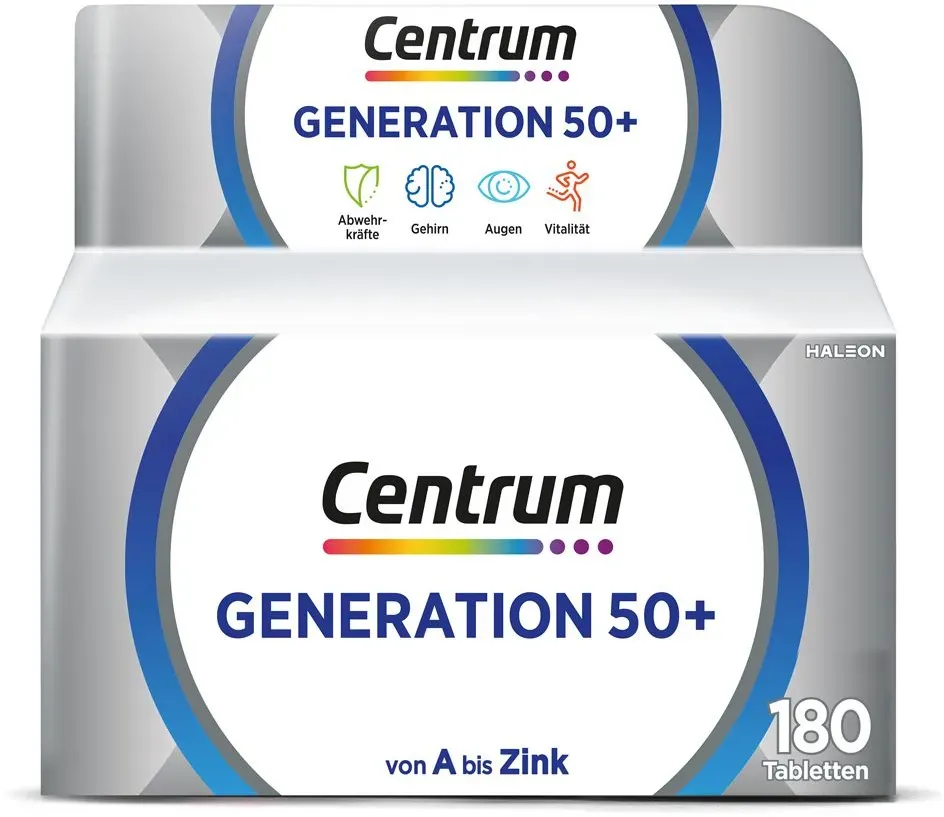 Centrum Generation 50+, 180 St. mit Vitamin D und Vitamin C