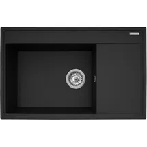 PYRAMIS 70168401 - Küchenspüle CAMEA 79x50 cm Granit/Schwarz - Schwarz