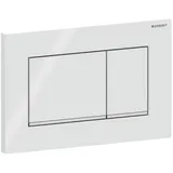 Geberit Sigma30 Betätigungsplatte für 2-Mengen-Spülung weiß/hochglanz-verchromt 115.883.KJ.1