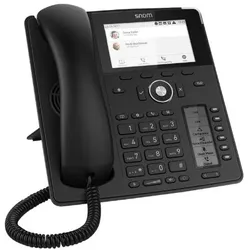 Snom D785N - IP-Telefon - Schwarz - Kabelgebundenes Mobilteil - Im Band - Out-of