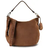 ABRO Juna Handtasche Leder 33 cm braun