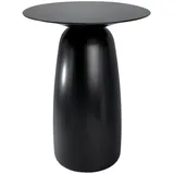 Höffner Beistelltisch, Schwarz, Holz, 32x44x32 cm, Wohnzimmer, Wohnzimmertische, Beistelltische